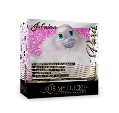 Masażer kaczuszka - I Rub My Duckie 2.0 Paris Silver